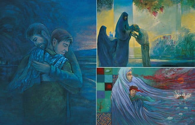 نمایشگاه آثار "نقاشی" در نگارخانه سوره گلستان گشایش یافت