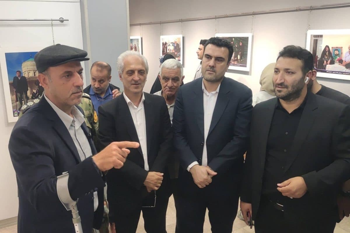 روایت تصویری افتتاح نمایشگاه عکس چشم و چراغ