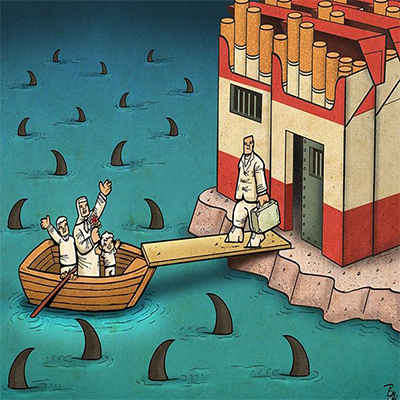 کارتون‌های مفهومی علیرضا پاکدل