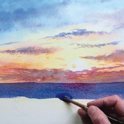 افتتاح نمایشگاه آبرنگ در گالری شماره 2 سعدیِ اصفهان