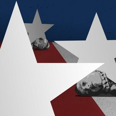 خوی وحشی‌گری امریکا در تازه‌ترین پوستر خانه طراحان انقلاب اسلامی