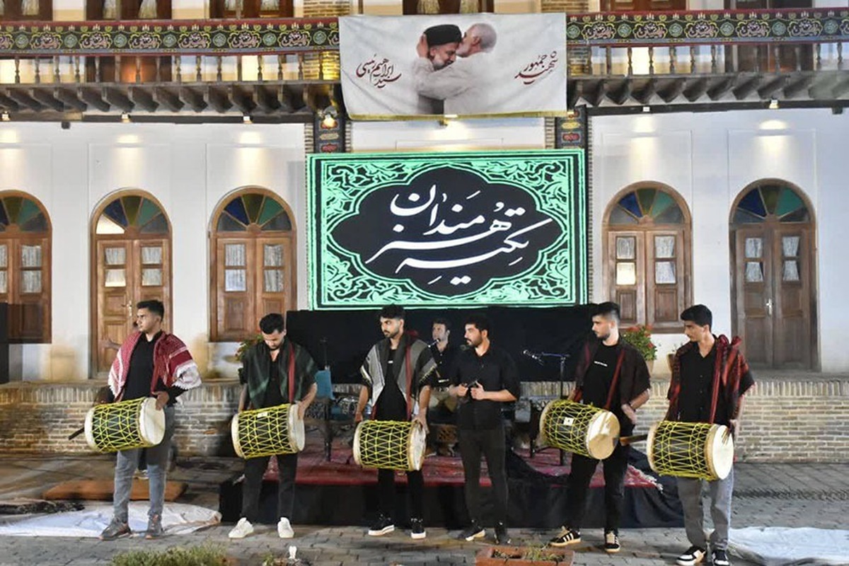 تکیه هنرمندان استان گلستان از نگاه تصویر (بخش اول)